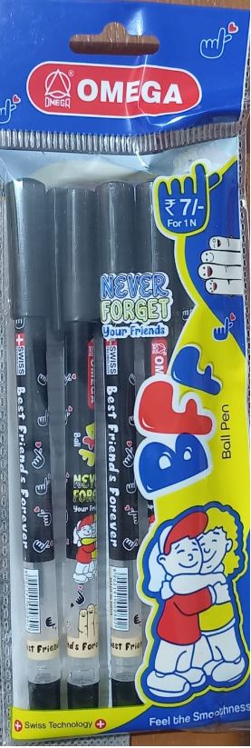 OMEGA BALL PEN BFF BLACK MRP RS 7 (RACK G2H1)