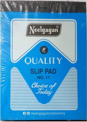 NEELGAGAN SLIP PAD NO. 11 (THICK) PLAIN MRP RS 28 (RACK G2L3)
