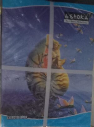 ASHOKA 4 LINE NOTEBOOK MRP RS 45