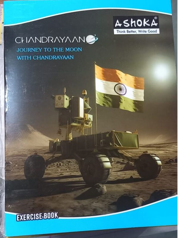 ASHOKA NOTEBOOK 4 LINE MRP RS 55
