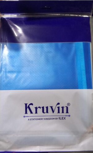 LONG SELF ADHESIVE SYNTHEIC COVER PKT BLUE MRP RS 150 G3H2