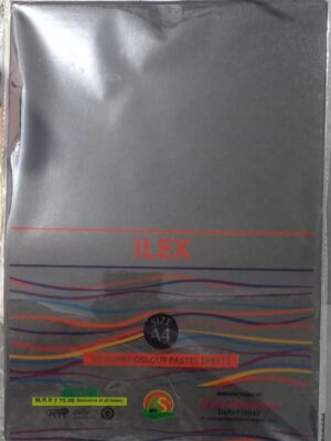 A4 PASTEL SHEETS BLACK PKT MRP RS 75 G3J2