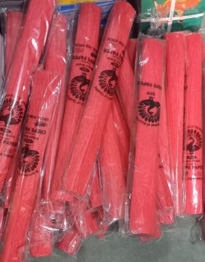 _RED CREPE PAPER ROLL MRP RS 75 RACK D3