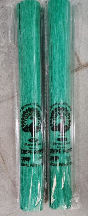 __GREEN CREPE PAPER ROLL MRP RS 75 RACK D3