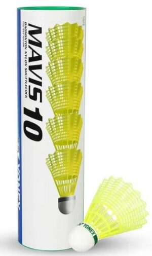 YONEX MAVIS 10 SHUTTLE BOX MRP RS 915 RACK D2