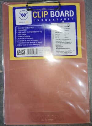 WORLDONE CLIP BOARD MRP RS 150 G3K1