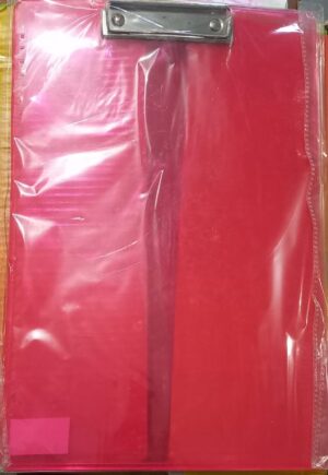 ANGEL 35 NO. COLORFUL TRANSPARENT CLIP BOARD MRP RS 100 G3K1
