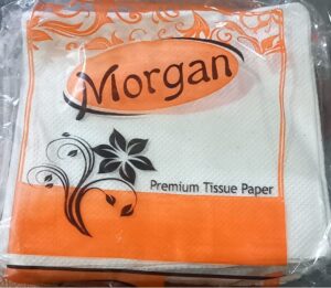 TISSUE PAPER PKT MRP RS 20 (RACK G2J4)