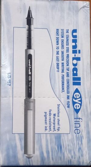 UNIBALL EYE FINE BLUE MRP RS 80 (BOX S1)