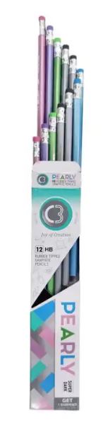 DOMS PEARLY PENCIL PKT MRP RS 4
