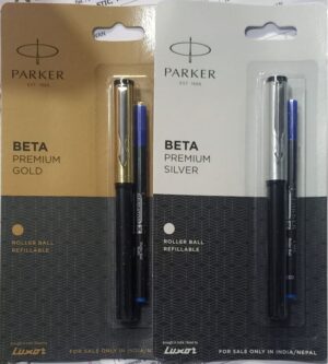 PARKER BETA PREMIUM ROLLER BALL MRP RS 190 (S-3)