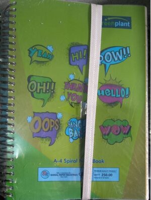 GREEN PLANET SPIRAL RULLED MRP RS 250