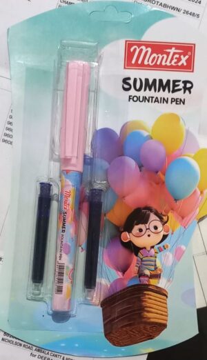 MONTEX SUMMER FOUNTAIN PEN MRP RS 50 G3F1