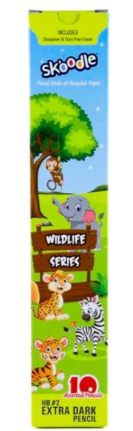 SKOODLE WILDLIFE PAPER PENCIL MRP RS 6