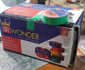 BRACO ELECTRIC TAPE GREEN MRP RS 15 G2H2