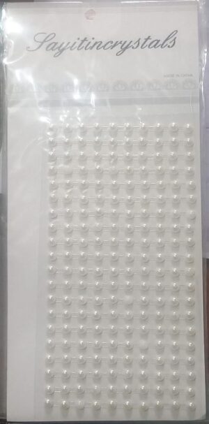 __WHITE CRYSTAL STICKERS MRP RS 30 (DOMS STAND)