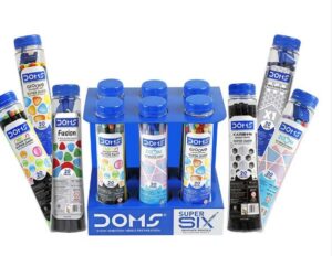 SUPER SIX PENCIL DOMS BOX MRP RS 120 G2J2