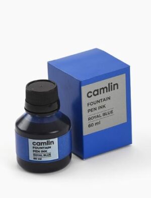 CAMLIN (ROYAL BLUE )INK POT MRP RS 30 G2L4