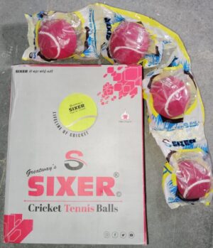 __SIXER TENNIS BALL RED MRP RS 75 RACK D1