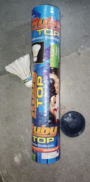 __RUBY SHUTTLE COCK BOX MRP RS 275