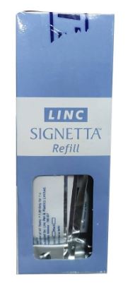 LINC SIGNETTA REFILL BLUE MRP RS 7 BOX S4