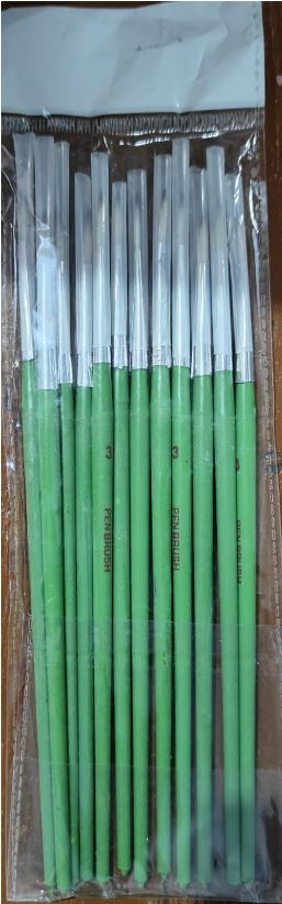 __DRAWING BRUSH NO 3 ROUND NORMAL QUALITY MRP RS 12