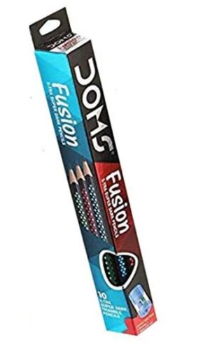 DOMS FUSION PENCIL MRP RS 6.80