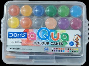 DOMS AQUA COLOR CAKE MRP RS 50 (G2B3)