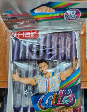 GLITTER PEN VOILET MRP RS 10 G2G2
