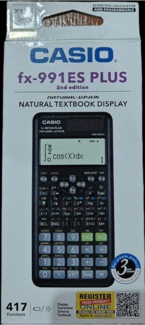 CASIO CALCULATOR 991 ES PLUS 2ND EDITION MRP RS 1475 G2J3