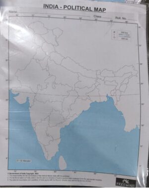 FREEMIND INDIA POLITICAL MAP PKT MRP RS 125 (G3J2)