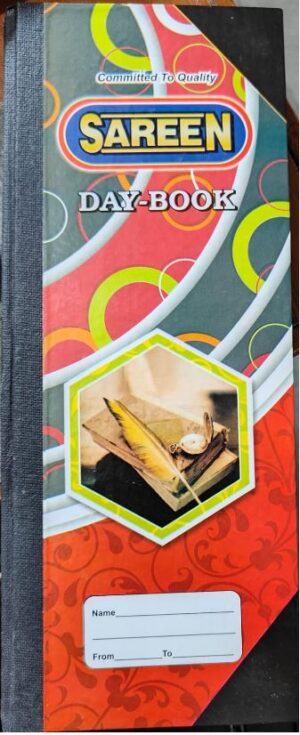 SAREEN DAY BOOK NO.4 ORDINARY BINDING MRP RS 225 (G3M2)