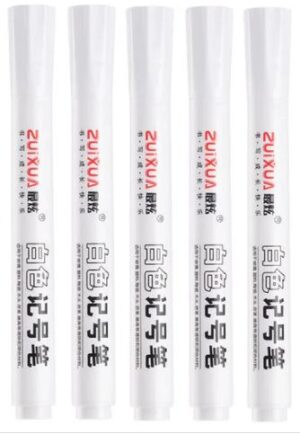 WHITE PERMANENT MARKER MRP RS 35 (G2J2)