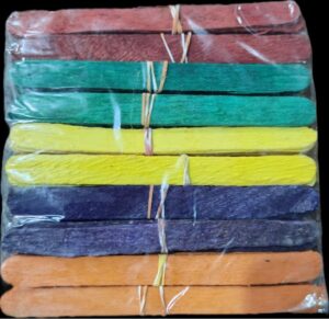 __ICECREAME STICS SIMPLE COLORFUL PKT MRP RS 100 (SR100) ICE CREAME STIC BOX