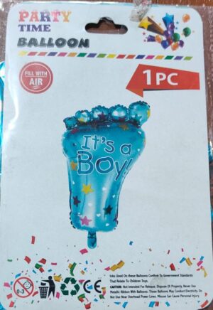 __ITS A BOY FOOT BALLOON MRP RS 50 (RACK A4)