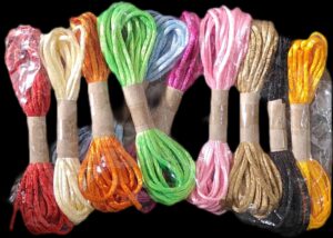 __COLORFUL WOOLEN THREADS MULTICOLORS MRP RS 20 (BOX-15)