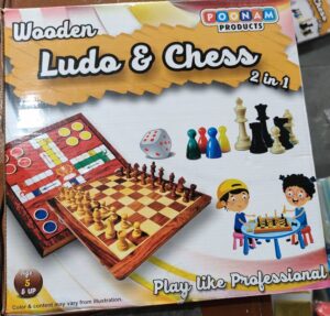 __LUDO AND CHESS (2 IN 1) MRP RS 375 RACK D3