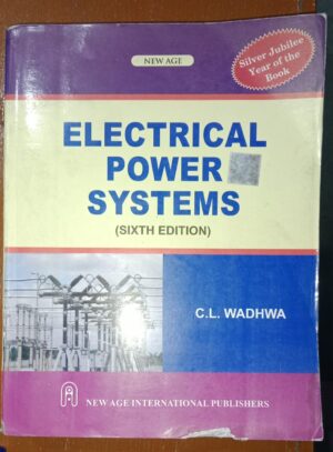 ELECTRICAL POWER SYSTEM C.L WADHWA 2ND HAND RACK NO A4 MRP 650