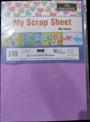 FREEMIND SCRAP SHEET MIX PKT MRP RS 40 (RACK G2C3)