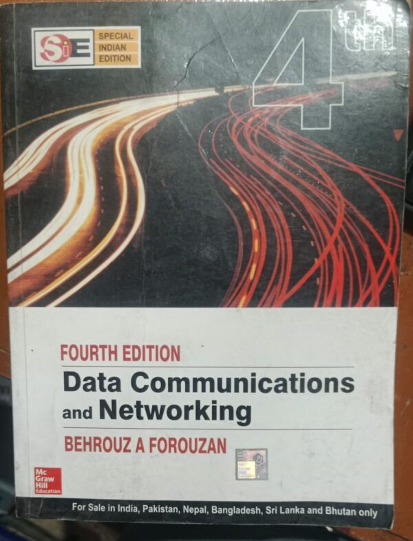 DATA COMMUNICATIONS AND NETWORKING BEHROUZ A FOROUZAN RACK C4 2ND HAND MRP 725