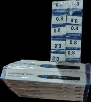 __LINOGRAPH TECHNICAL PEN 0.8MM MRP RS 125 (TECHNICAL PEN BOX)