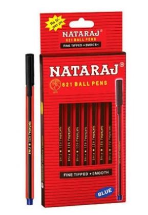 NATRAJ CLASSIC BALL PEN BLUE MRP RS 4 G2J2