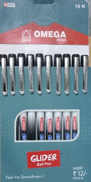 OMEGA GLIDER BALL PEN BLACK RACK G2G2 MRP 12