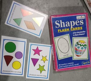 __SHAPES FLASH CARDS RACK A1 MRP 145