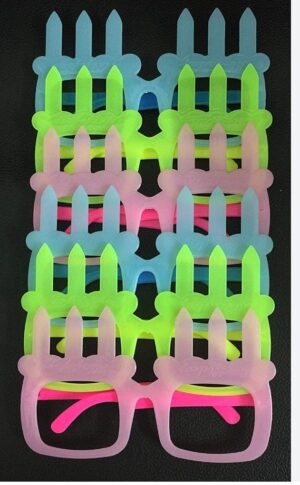 KIDS FUN COLOURFUL GLASSES OR GOGGLES TOYS B1 RACK MRP 20