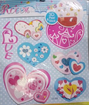 ROOM DECORATOR FOR KIDS 3D PEEL ANS STICK HANGING ON WALL MRP 50