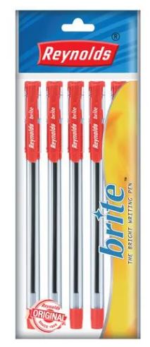 REYNOLD BRITE BALL PEN RED MRP RS 7 G2H1