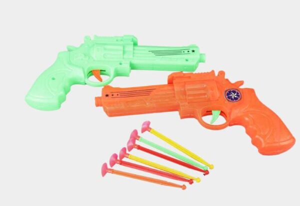 __GUN PAIR OF GUN WITH DARTS PLASTIC TOY GUN MRP 299 - Image 2