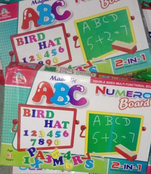 __NUMBER BOARD ALPHABET AND NUMBER ART AND CRAFT RACK D1 MRP 525