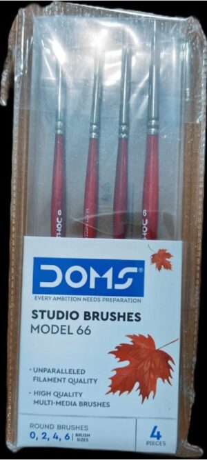 DOMS STUDIO BRUSHES ROUND SET MRP RS100 G2E4